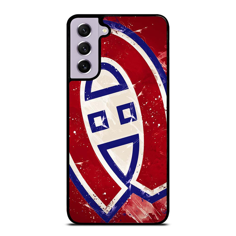 MONTREAL CANADIENS NHL SPLASH LOGO Samsung Galaxy S21 FE Case Cover