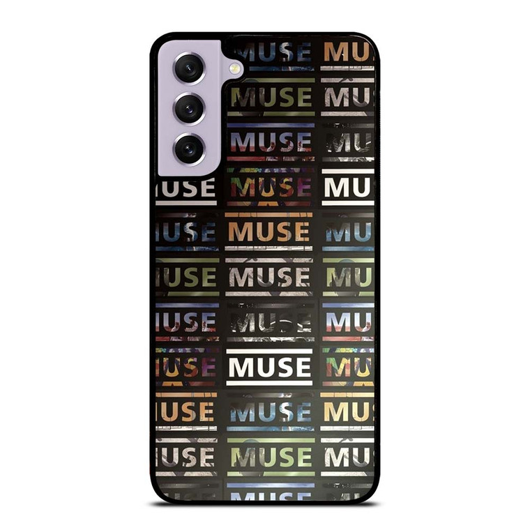 MUSE BAND ROCK LOGO COLLAGE Samsung Galaxy S21 FE Case Cover