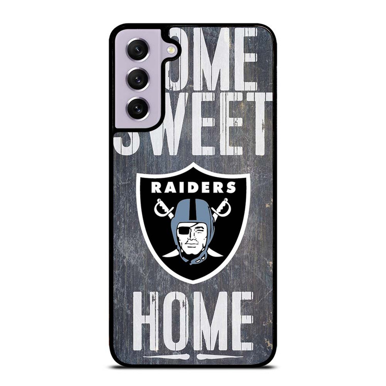 OAKLAND RAIDERS HOME SWEET HOME Samsung Galaxy S21 FE Case Cover