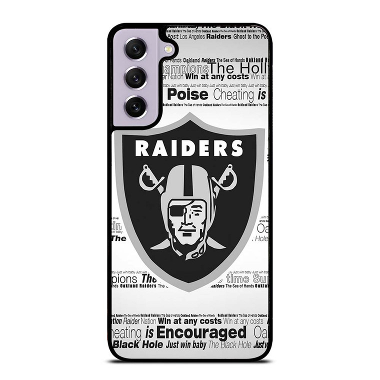 OAKLAND RAIDERS NFL Samsung Galaxy S21 FE Case Cover
