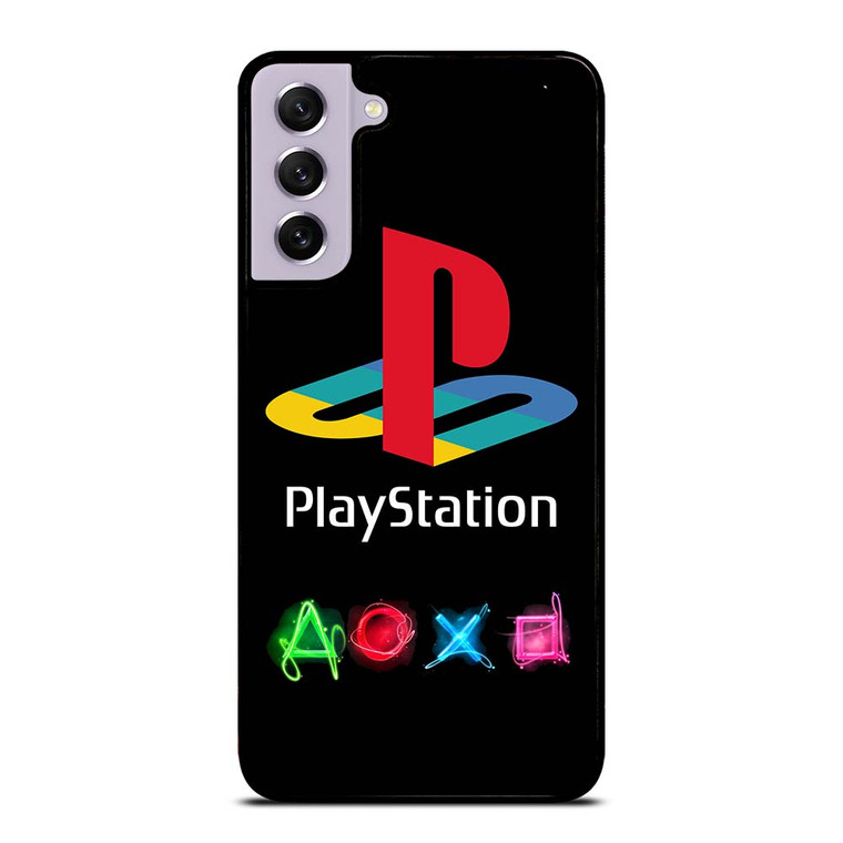 PLAY STATION CLASSIC LOGO Samsung Galaxy S21 FE Case Cover