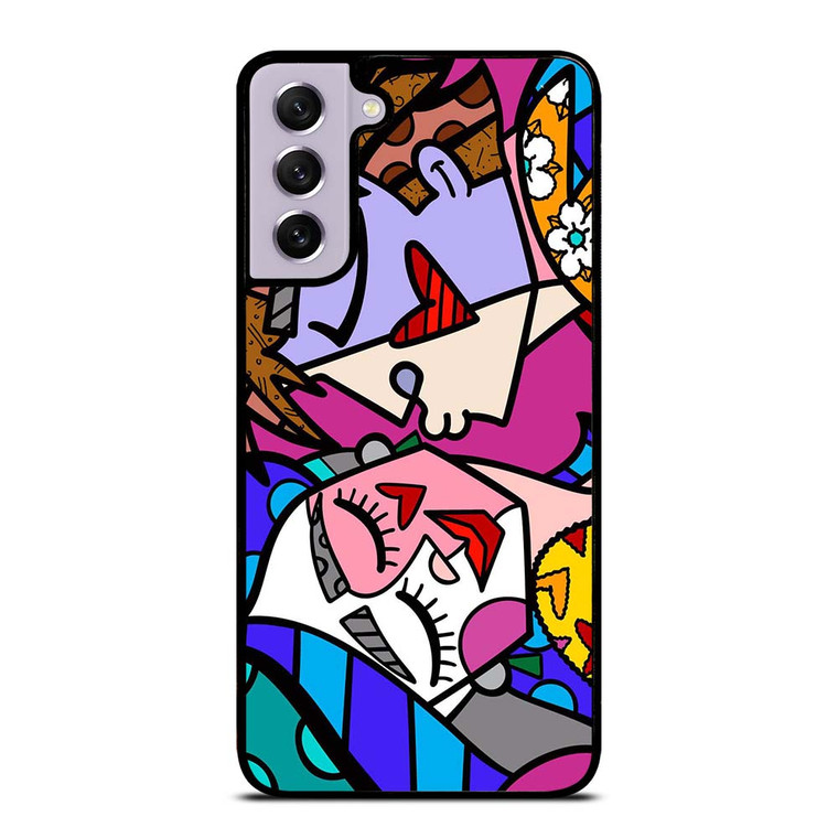 ROMERO BRITTO LOVE KISS Samsung Galaxy S21 FE Case Cover