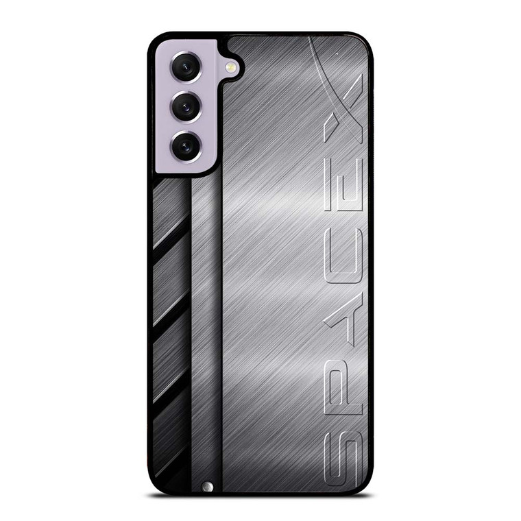 SPACE X LOGO METAL PLATE Samsung Galaxy S21 FE Case Cover