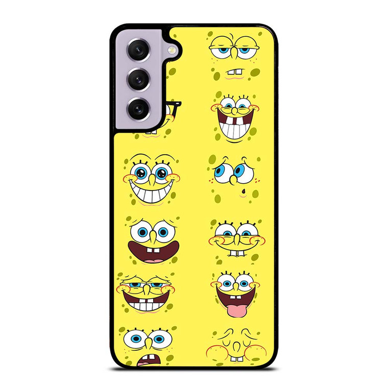 SPONGE BOB MOOD FACE Samsung Galaxy S21 FE Case Cover