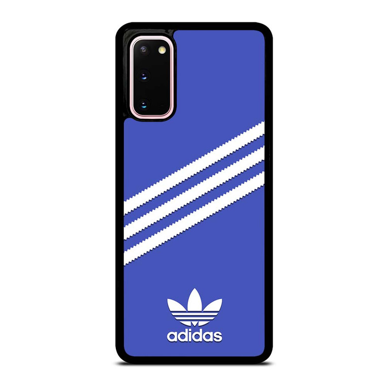 ADIDAS ORIGINALS STRIPES ROYAL BLUE Samsung Galaxy S20 Case Cover