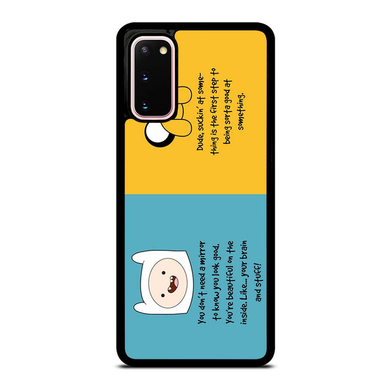 ADVENTURE TIME QUOTE Samsung Galaxy S20 Case Cover
