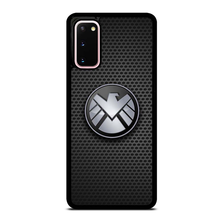 AGENTS OF SHIELD MARVEL LOGO METAL Samsung Galaxy S20 Case Cover