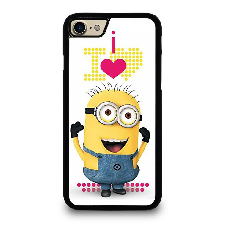 I LOVE MINION iPhone 7 / 8 Case Cover