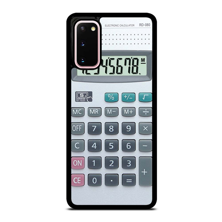CALCULATOR Samsung Galaxy S20 Case Cover