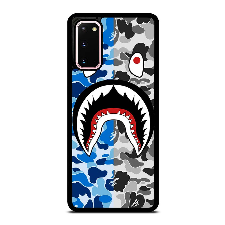 CAMO BAPE SHARK Samsung Galaxy S20 Case Cover