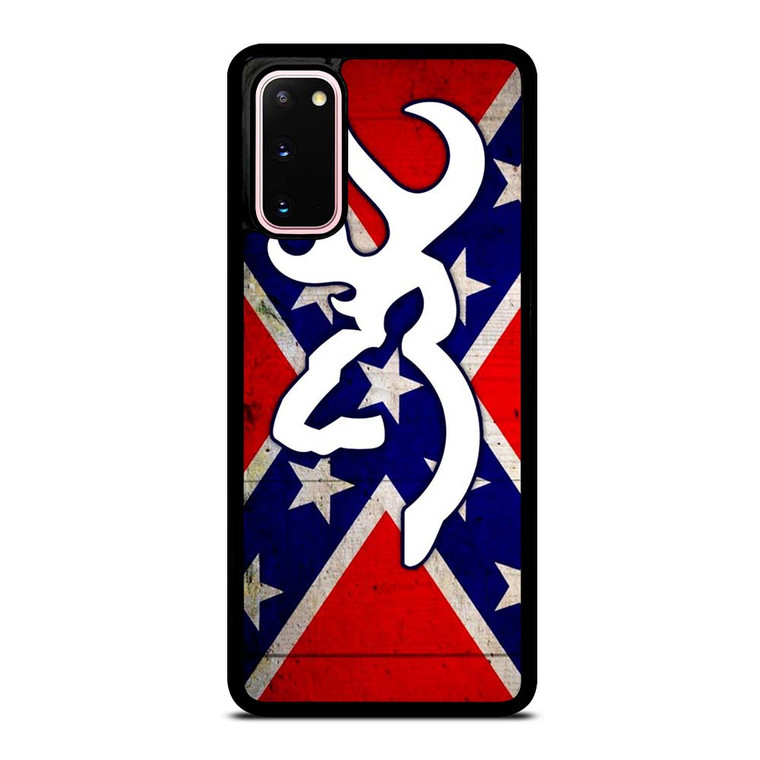 CAMO BROWNING FLAG Samsung Galaxy S20 Case Cover