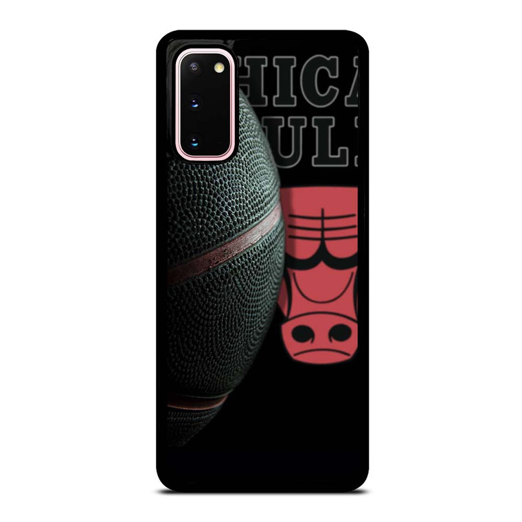 CHICAGO BULLS BLACK BASKETBALL Samsung Galaxy S20 Case Cover