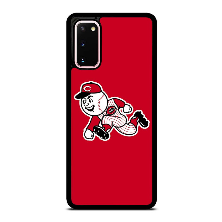 CINCINNATI REDS MASCOT MLB BASEBALL TEAM LOGO Samsung Galaxy S20 Case Cover
