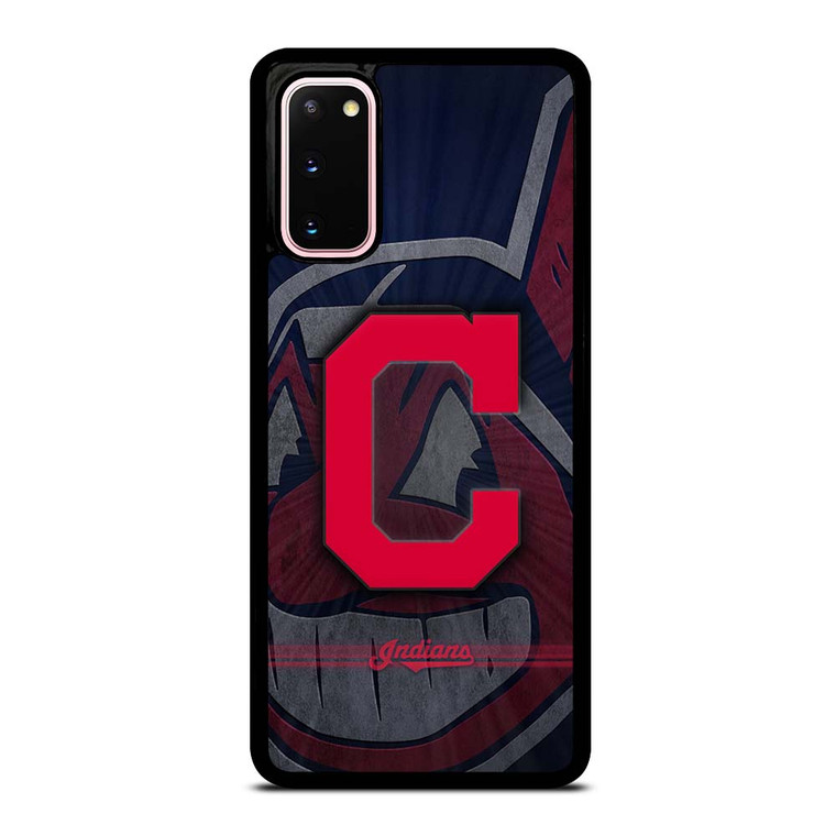 CLEVELAND INDIANS METAL LOGO Samsung Galaxy S20 Case Cover
