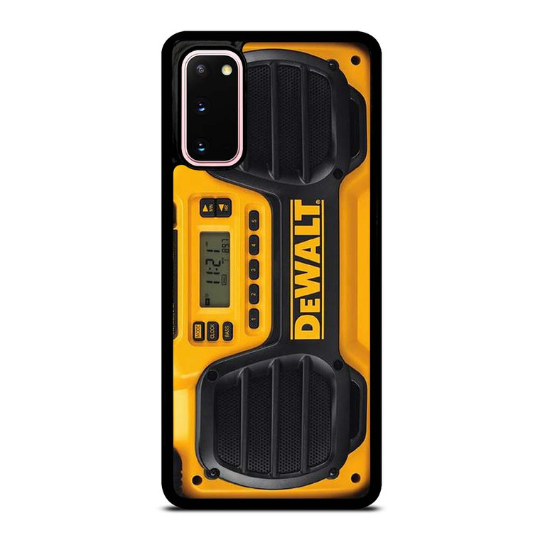 DEWALT JOBSITE RADIO Samsung Galaxy S20 Case Cover