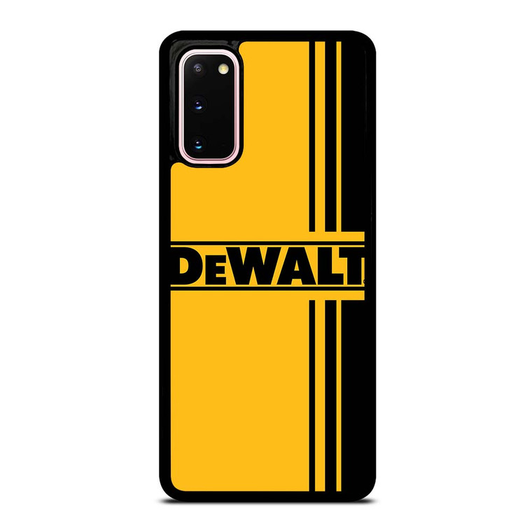 DEWALT LOGO STRIPE Samsung Galaxy S20 Case Cover