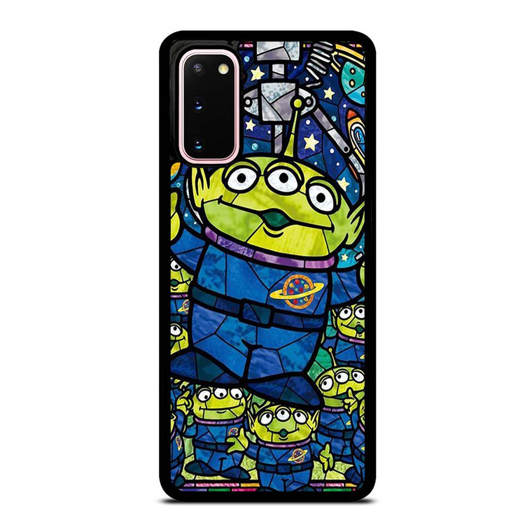 DISNEY TOY STORY ALIEN ART GLASS Samsung Galaxy S20 Case Cover