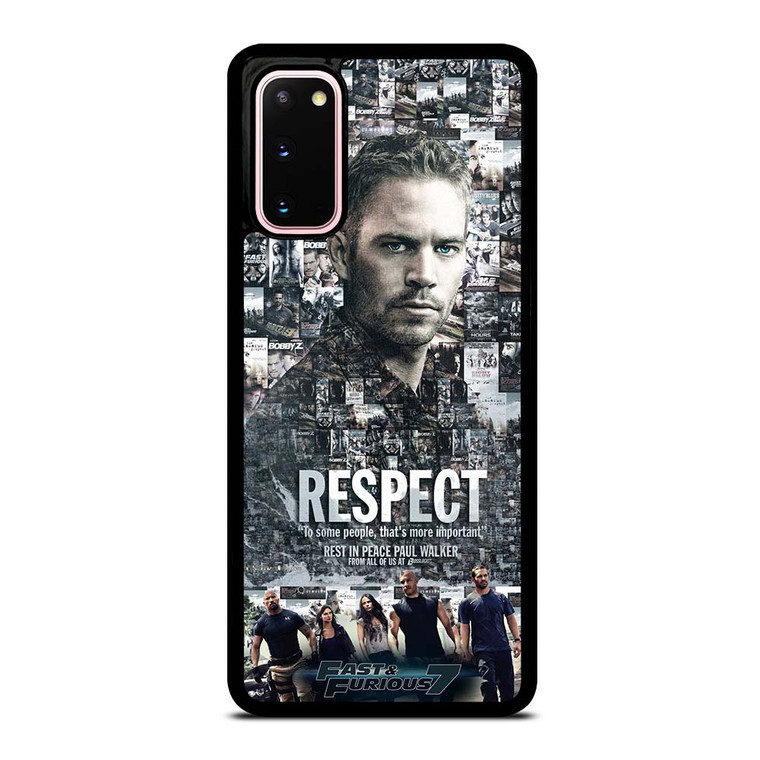 FAST FURIOUS 7 PAUL WALKER Samsung Galaxy S20 Case Cover