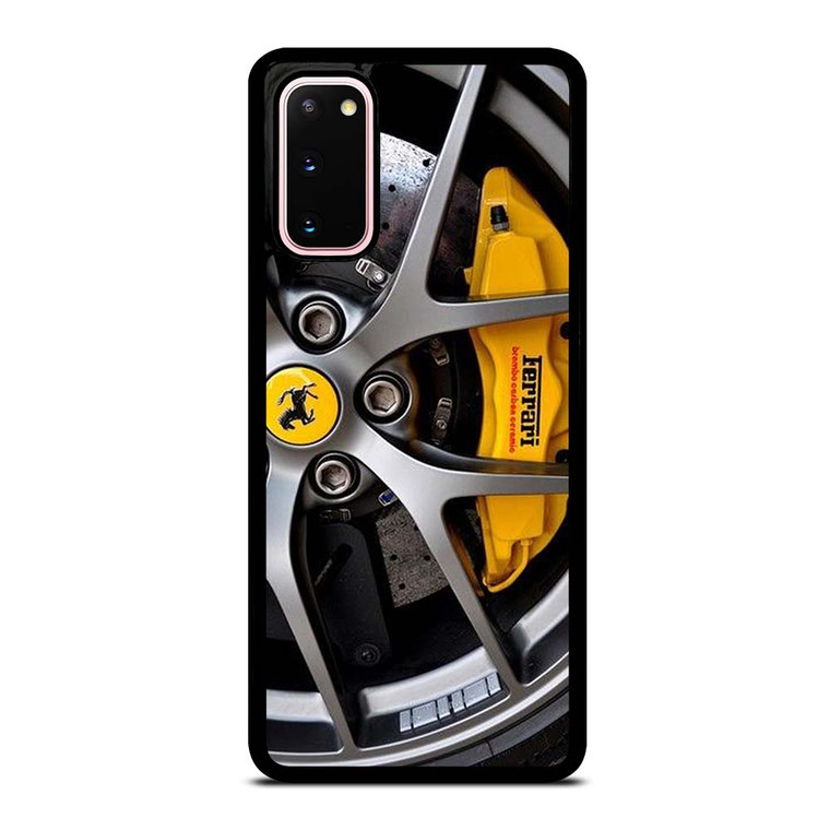 FERRARI WHEEL LOGO ICON Samsung Galaxy S20 Case Cover