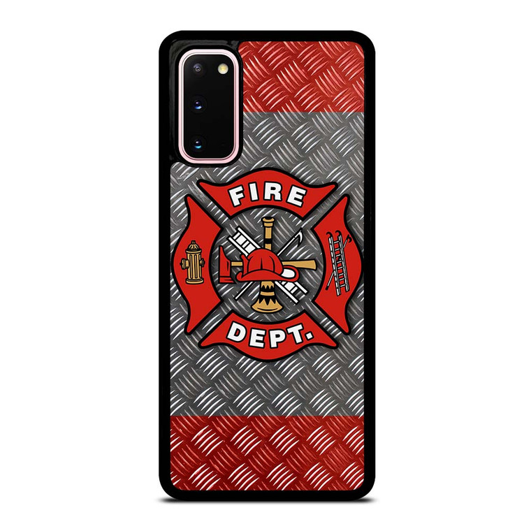 FIREFIGHTER FIREMAN PLATE Samsung Galaxy S20 Case Cover