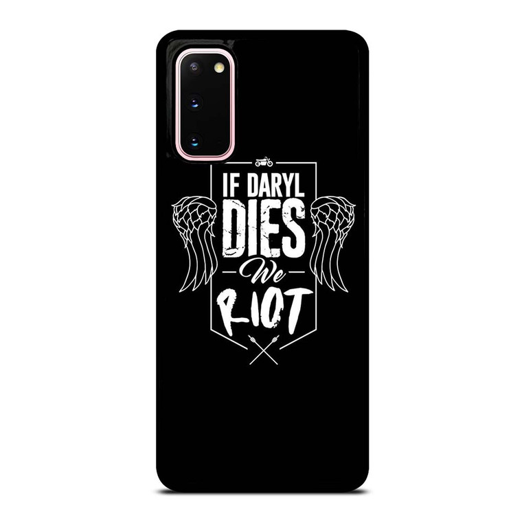 IF DARYL DIXON DIES WALKING DEAD Samsung Galaxy S20 Case Cover