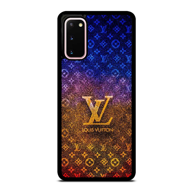 LOUIS VUITTON LV LOGO SPARKLE ICON PATTERN Samsung Galaxy S20 Case Cover