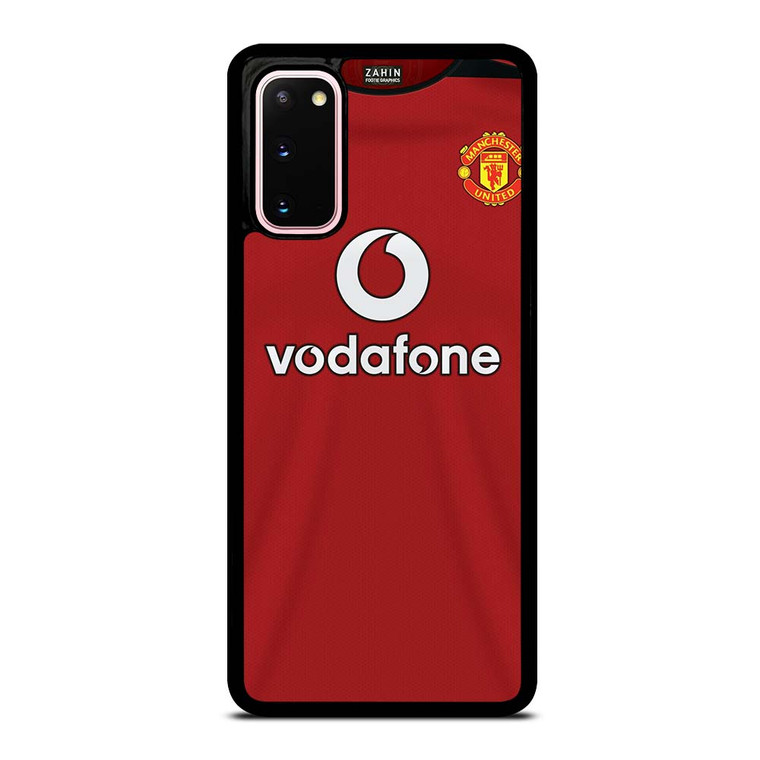 MANCHESTER UNITED FC CLASSIC JERSEY VODAFONE Samsung Galaxy S20 Case Cover