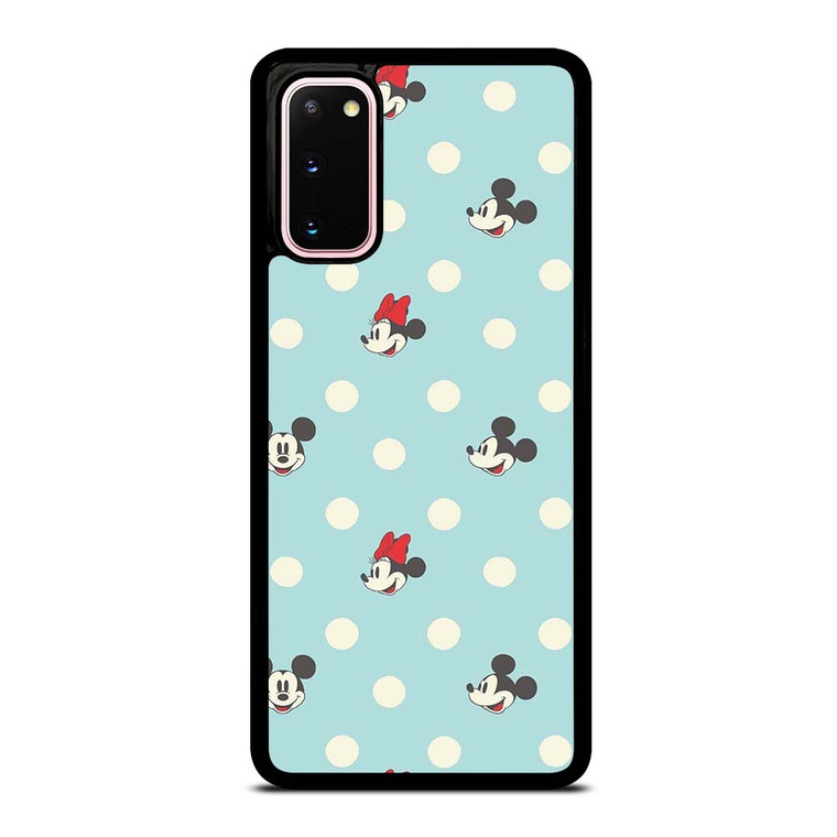 MICKEY AND MINNIE MOUSE DISNEY POLKADOTS Samsung Galaxy S20 Case Cover