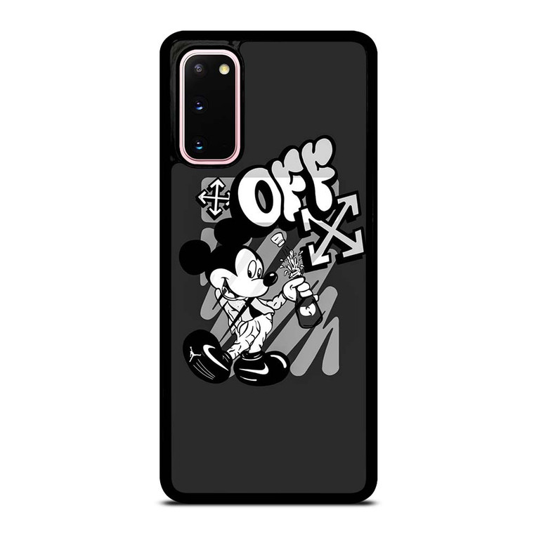 MICKEY MOUSE OFF WHITE LOGO Samsung Galaxy S20 Case Cover