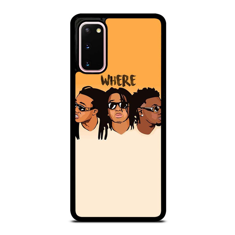MIGOS WHERE Samsung Galaxy S20 Case Cover