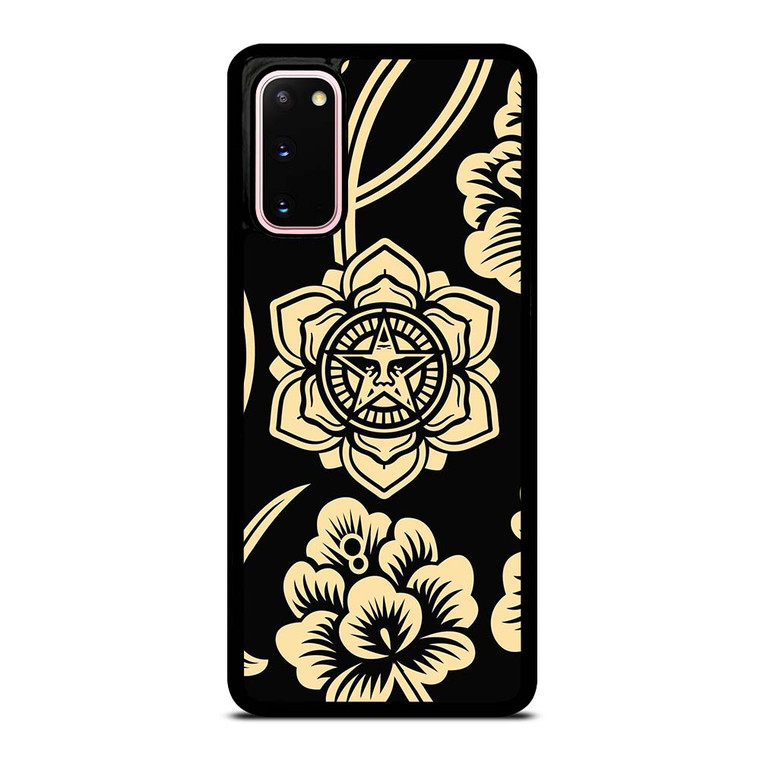 OBEY CLOTHING FLORAL LOGO Samsung Galaxy S20 Case Cover