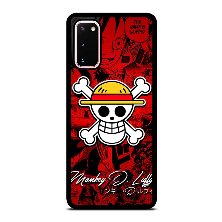 ONE PIECE COMIC Samsung Galaxy S20 Case Cover