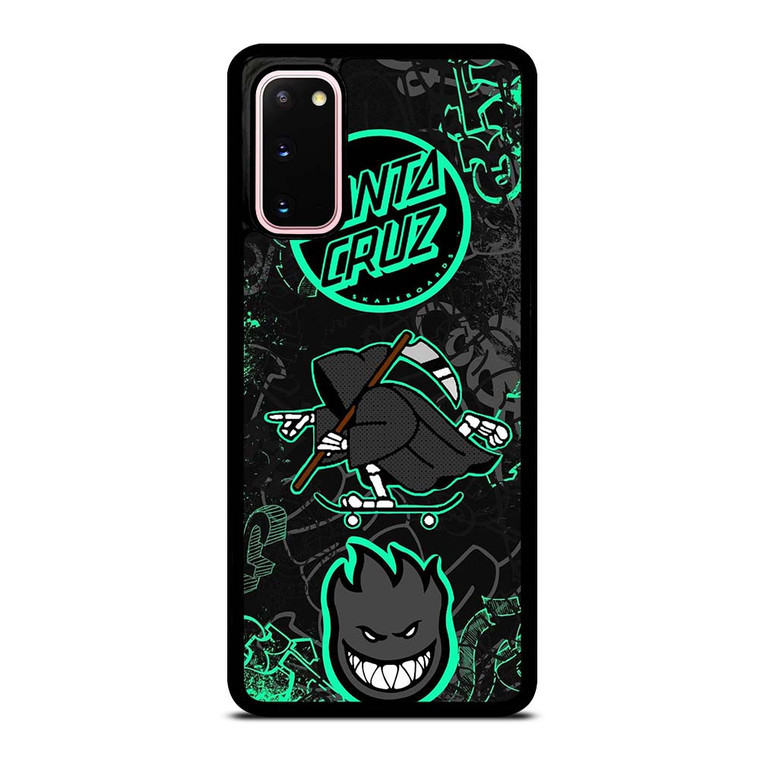 SANTA CRUZ SKATEBOARD GRIM REAPER Samsung Galaxy S20 Case Cover