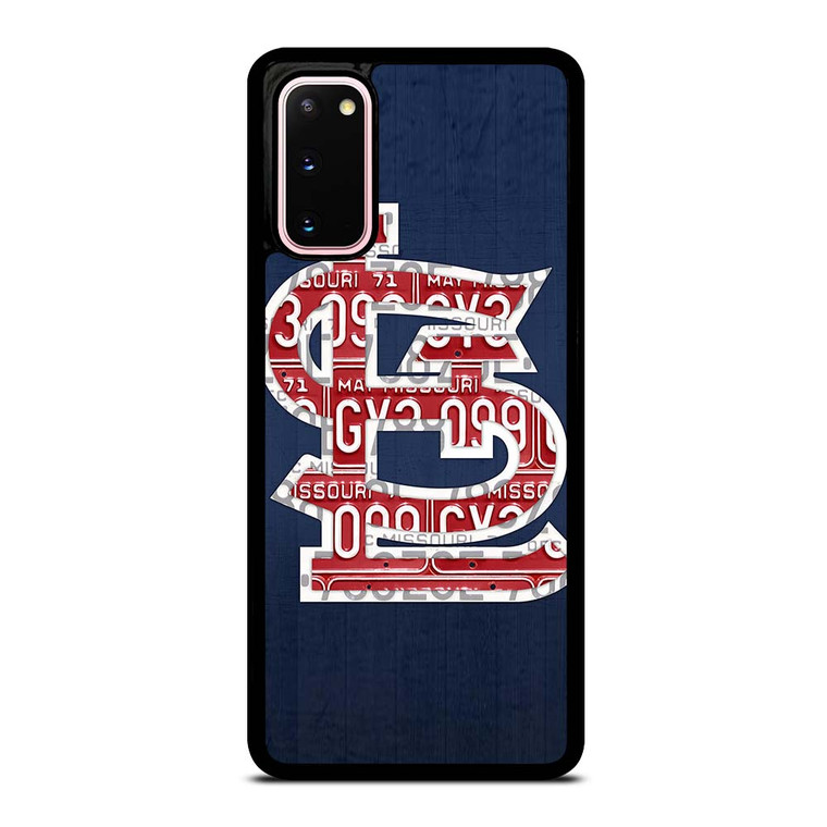 ST. LOUIS CARDINALS BASEBALL WOODEN LOGO Samsung Galaxy S20 Case Cover