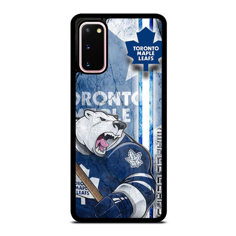 TORONTO MAPLE LEAFS LOGO BEAR MASCOT Samsung Galaxy S20 Case Cover