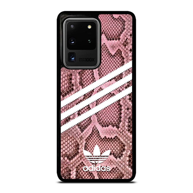 ADIDAS ORIGINALS STRIPES PINK SNAKE SKIN Samsung Galaxy S20 Plus Case Cover