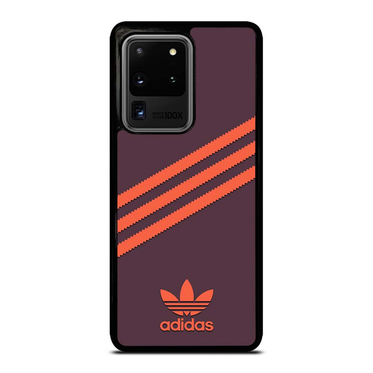 ADIDAS ORIGINALS STRIPES PURPLE ORANGE Samsung Galaxy S20 Plus Case Cover