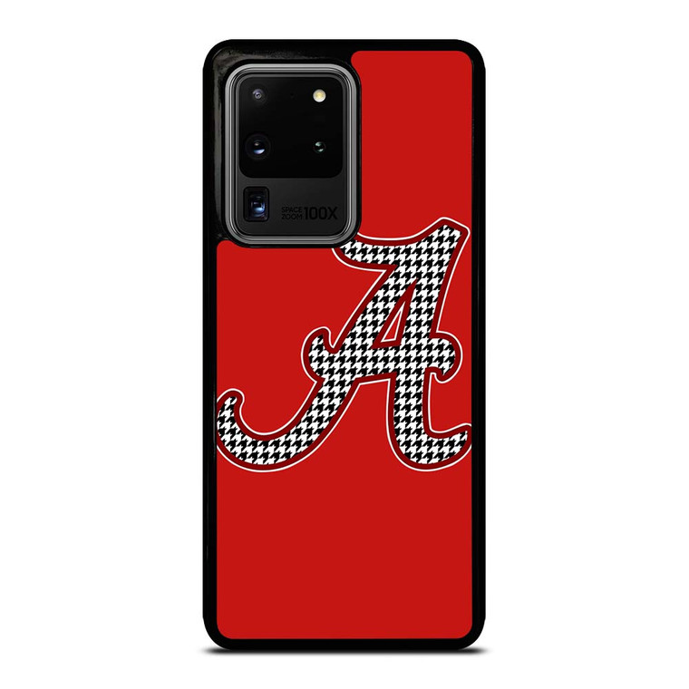 ALABAMA CRIMSON TIDE HOUNDSTOOTH ICON Samsung Galaxy S20 Plus Case Cover