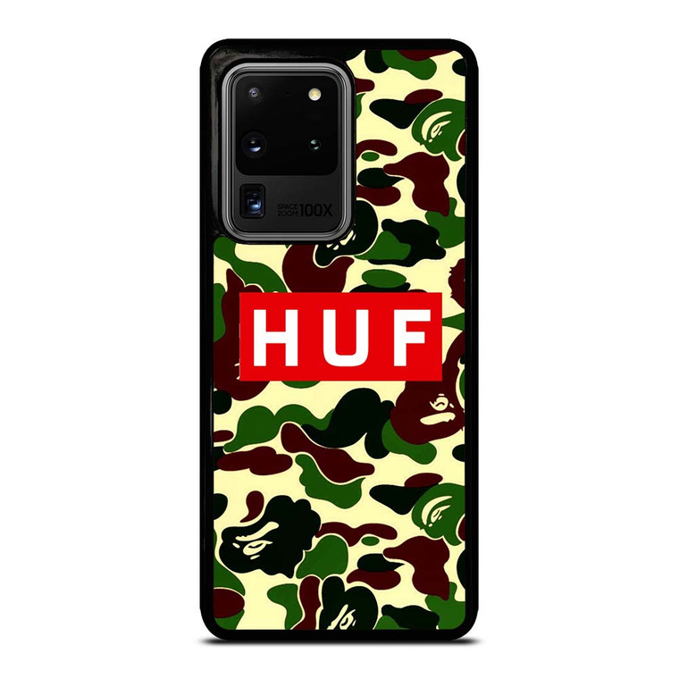 BAPE CAMO HUF Samsung Galaxy S20 Plus Case Cover