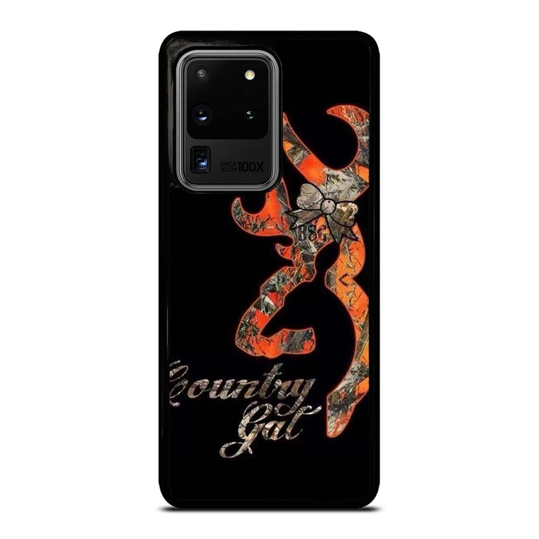 CAMO BROWNING COUNTRY GAL Samsung Galaxy S20 Plus Case Cover