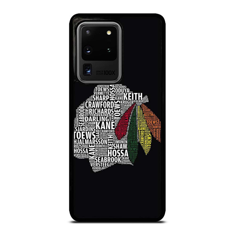 CHICAGO BLACKHAWKS NAMES Samsung Galaxy S20 Plus Case Cover