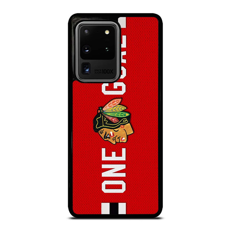 CHICAGO BLACKHAWKS ONE GOAL Samsung Galaxy S20 Plus Case Cover