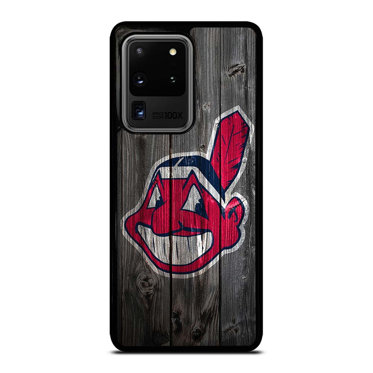 CLEVELAND INDIANS WOODEN LOGO Samsung Galaxy S20 Plus Case Cover