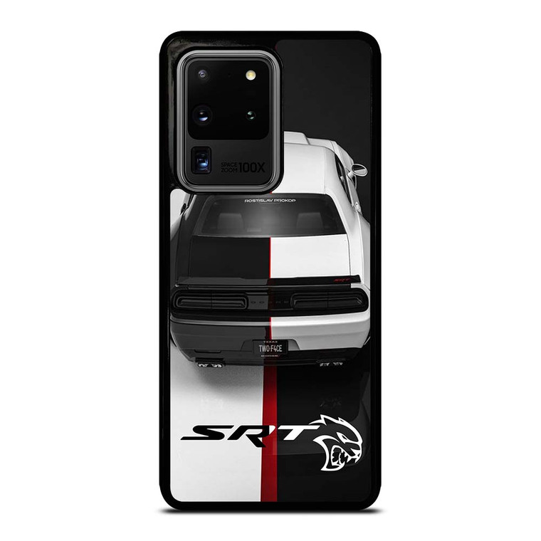 DODGE SRT BLACK WHITE Samsung Galaxy S20 Plus Case Cover