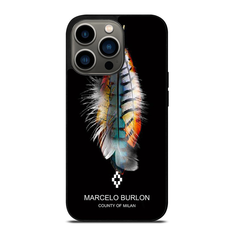 MARCELO BURLON iPhone 13 Pro Case Cover MARCELO BURLON iPhone 13 Pro Case Cover