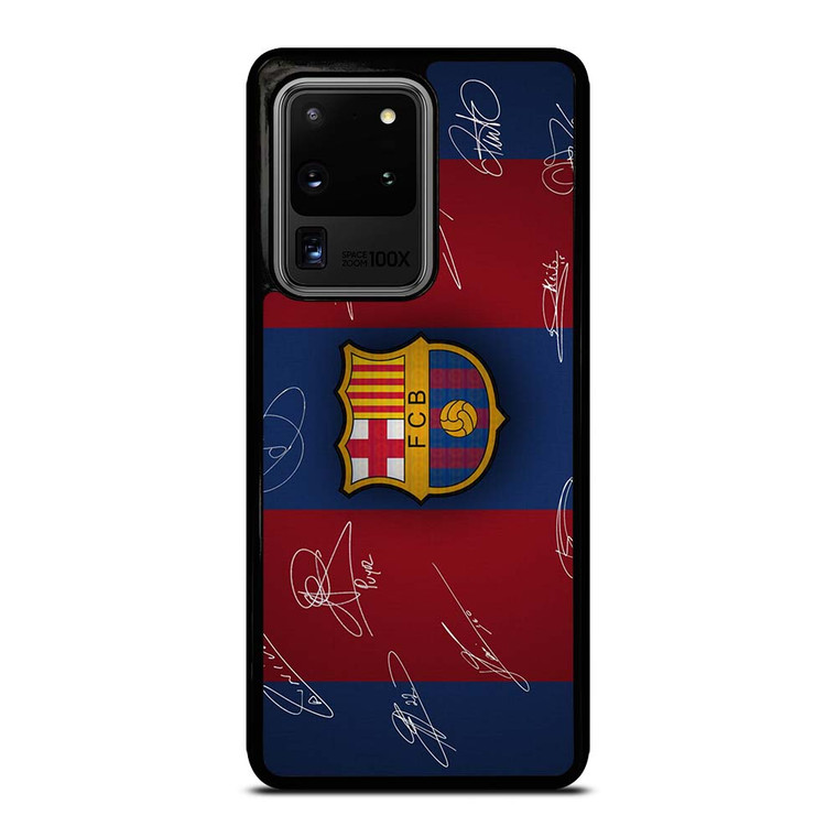 FC BARCELONA SIGNATURE Samsung Galaxy S20 Plus Case Cover