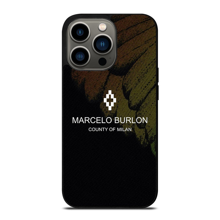 MARCELO BURLON WING LOGO iPhone 13 Pro Case Cover