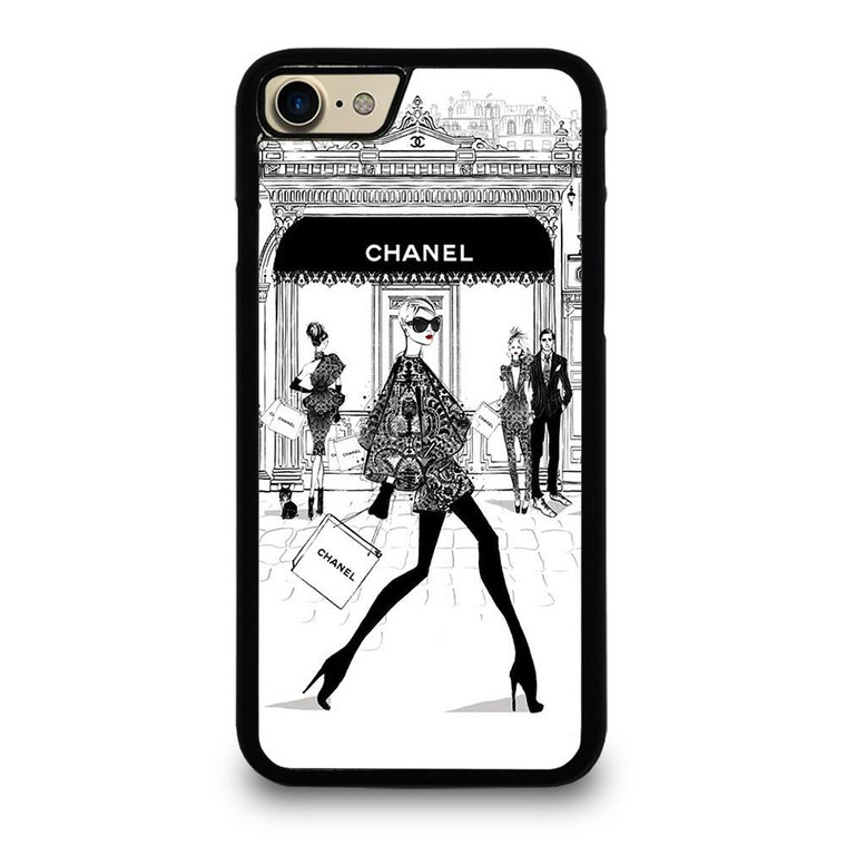 BEAUTY FASHION MEGAN HESS  CLIPART iPhone 7 / 8 Case Cover
