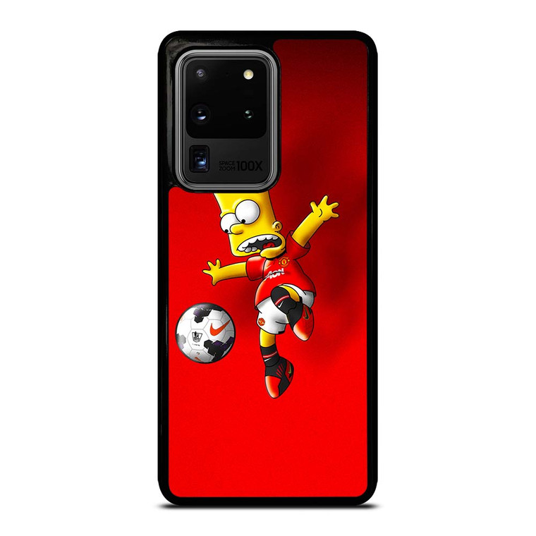 MANCHESTER UNITED BART SIMPSON Samsung Galaxy S20 Plus Case Cover