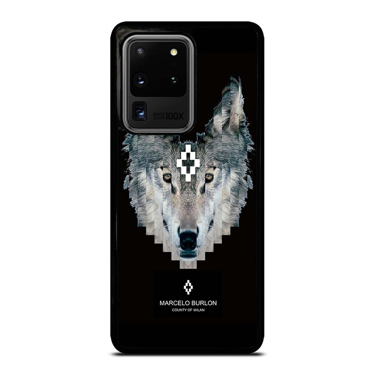 MARCELO BURLON WOLF LOGO Samsung Galaxy S20 Plus Case Cover